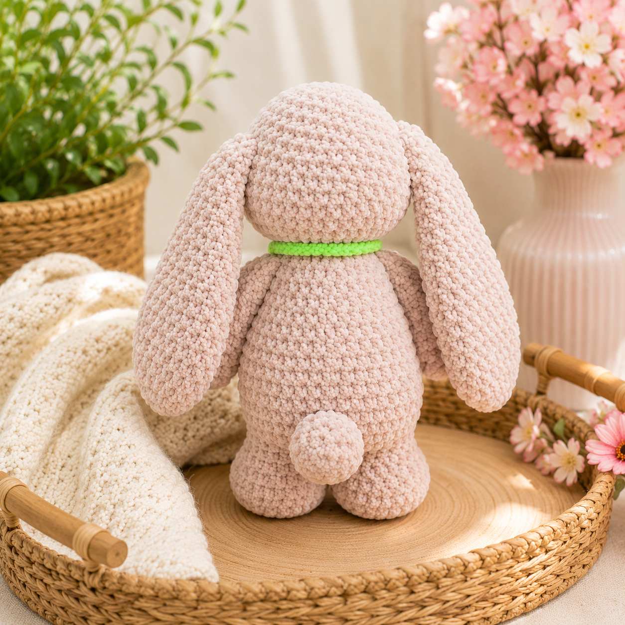 Floppy Ear Rabbit Amigurumi Crochet Pattern PDF