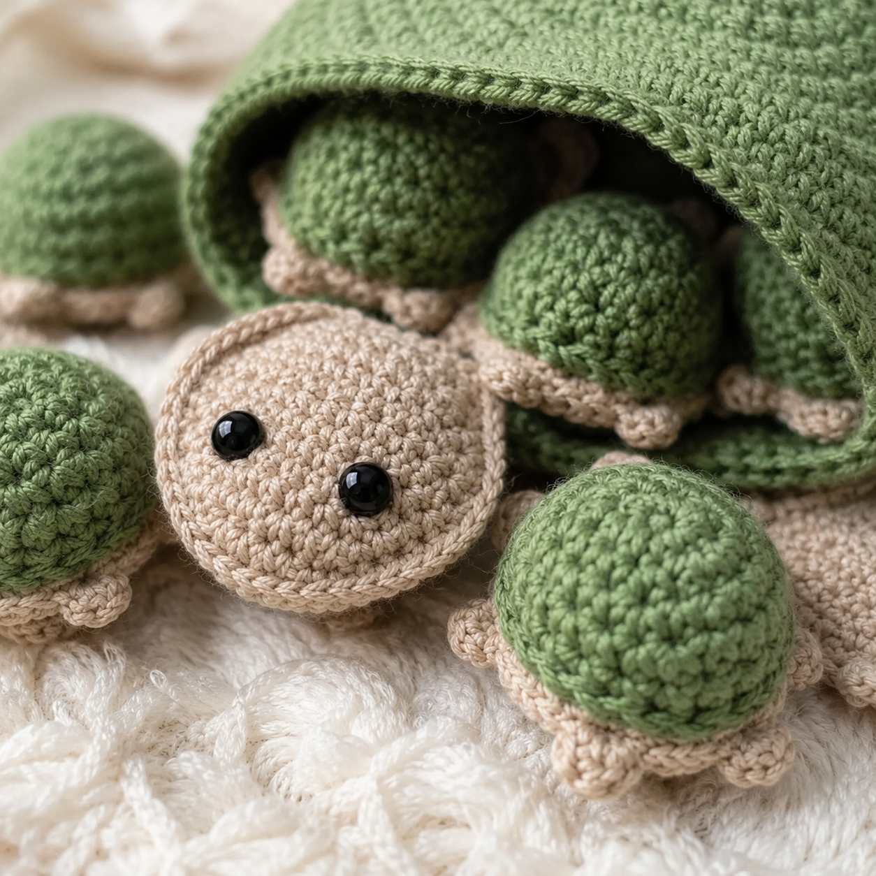 Crochet Animal Pattern Bundle PDF – 4 Amigurumi Toy Tutorials