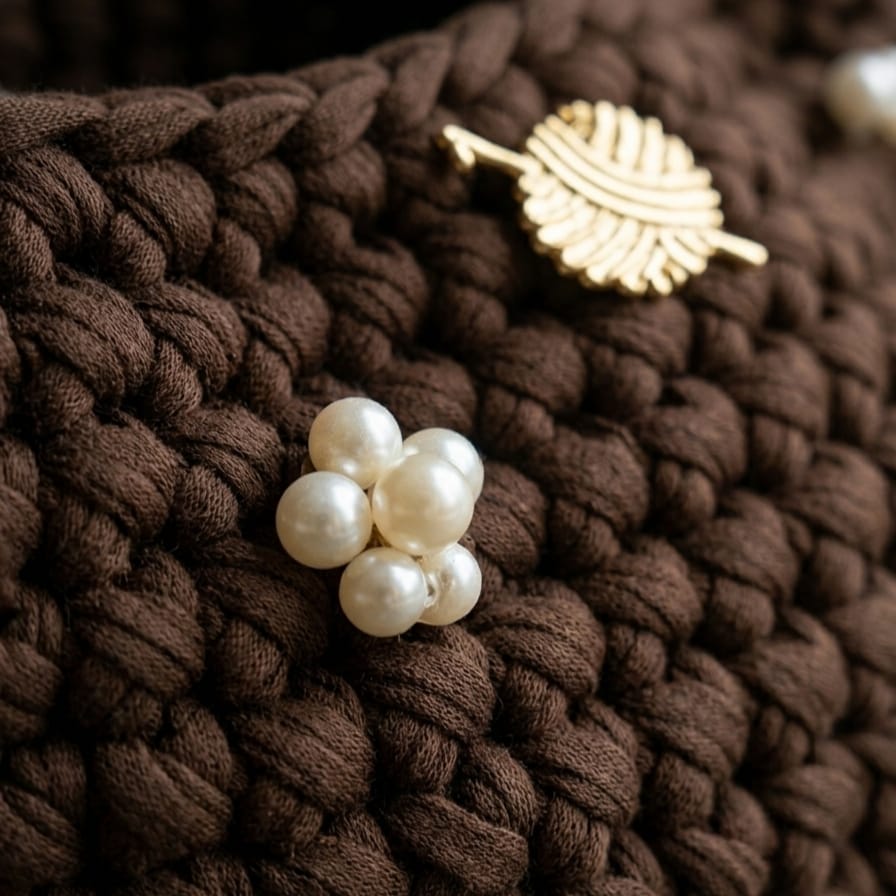 Pearl Crochet Pearl Bag Pattern (PDF+ Vid tutorials)