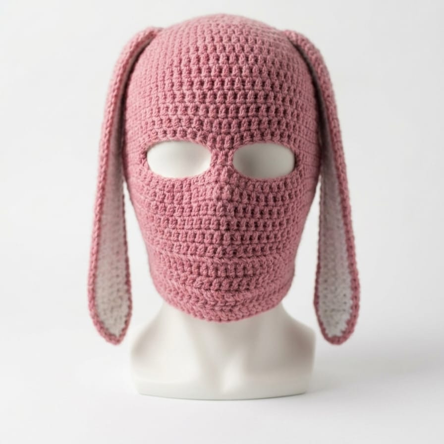 Cat Ear Balaclava Crochet (PDF pattern + Vid tutorials)
